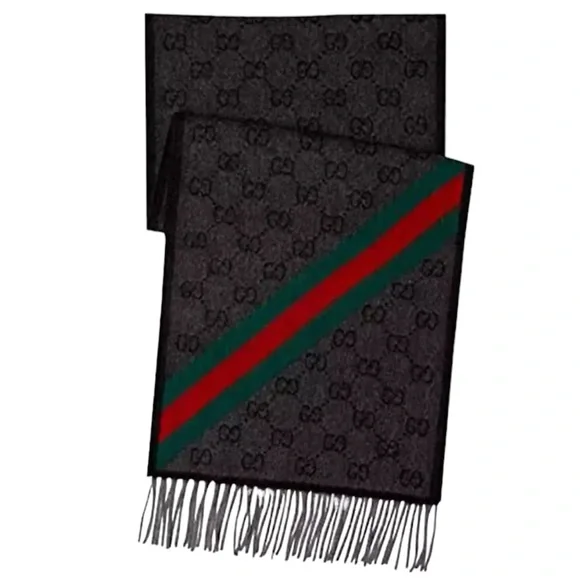 🔥🔥🔥new Authentic GUCCI scarf 100% wool - Picture 8 of 10
